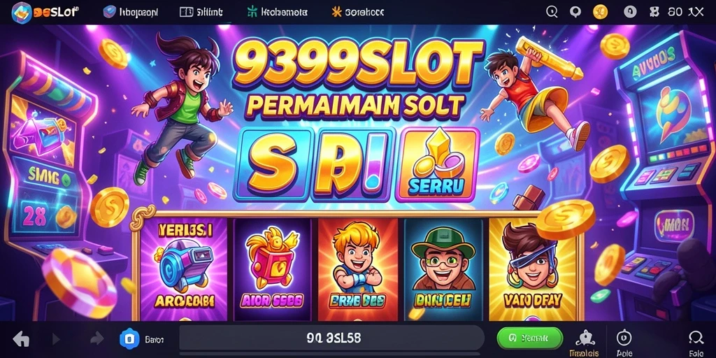 Tampilan gameplay menarik dari 9399SLOT dengan variasi tema slot.