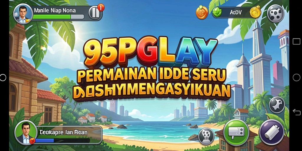 Tampilan menarik permainan Idle 95PGPLAY dengan karakter yang beragam.