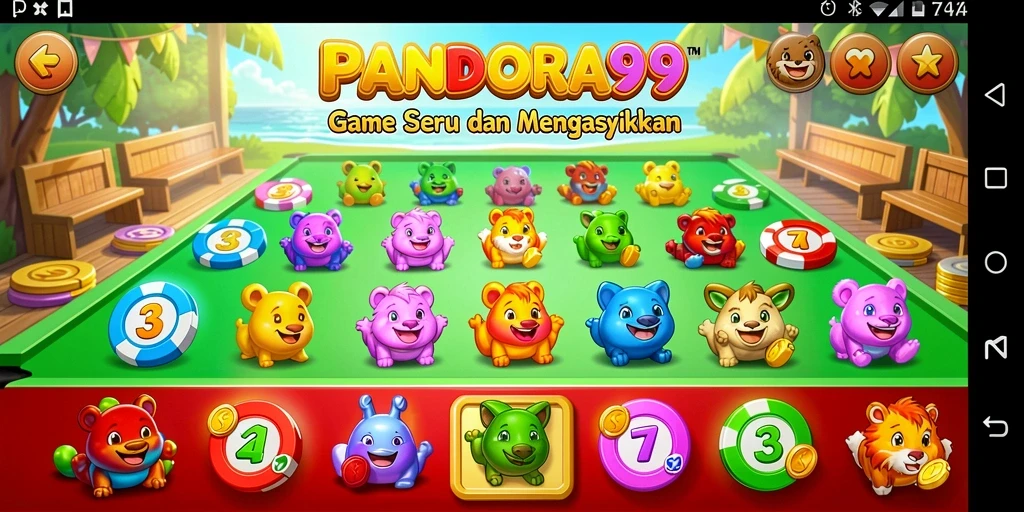 Tampilan screenshot gameplay PANDORA99 yang seru dan interaktif.