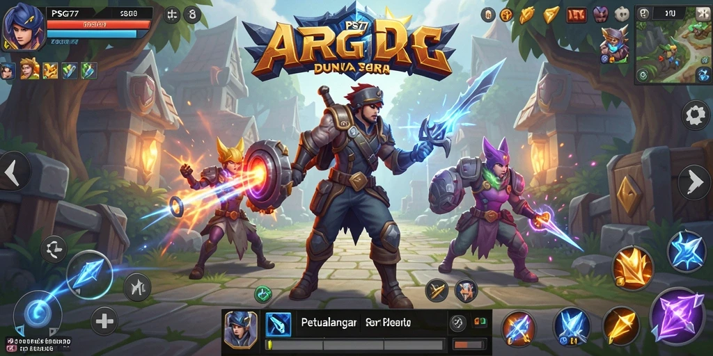 Gameplay ARPG yang memukau dan mendebarkan.