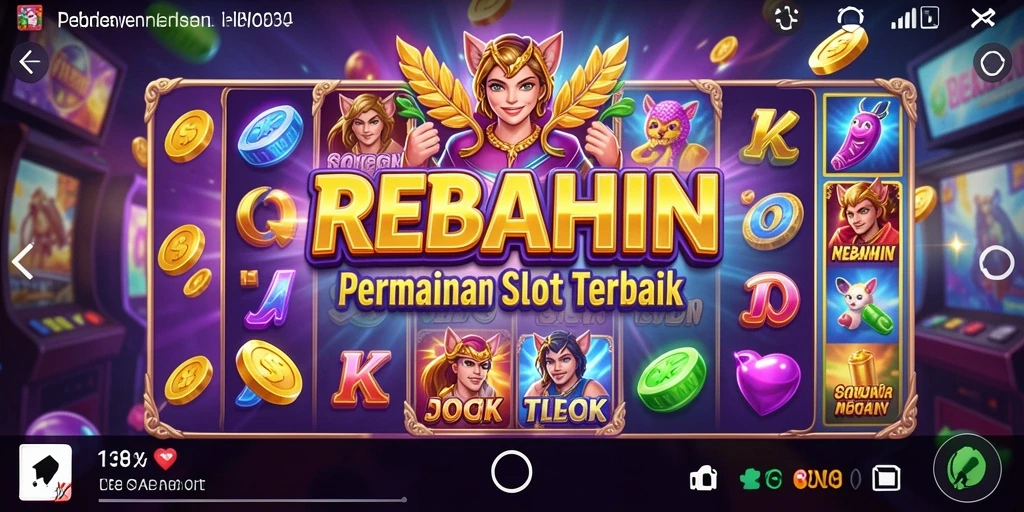 Tangkapan layar menampilkan gameplay seru REBAHIN dengan kemenangan besar.