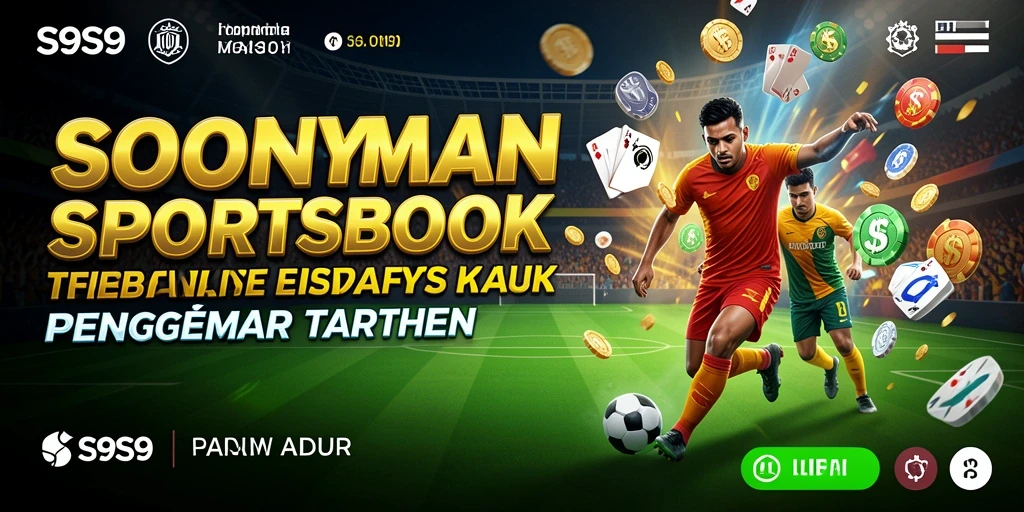 Tampilan gameplay S9S9 dengan berbagai pilihan taruhan olahraga.