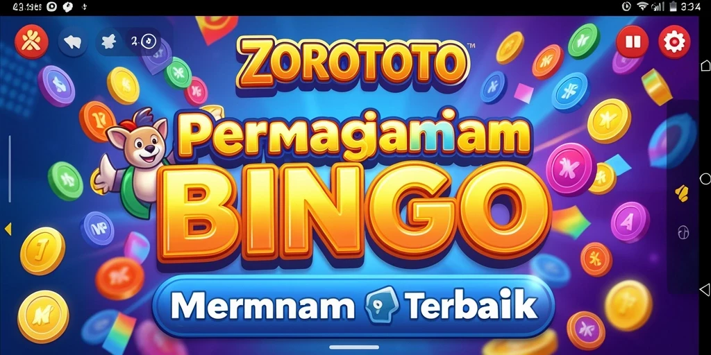 Tampilan gameplay seru dari ZOROTOTO dalam permainan Bingo.